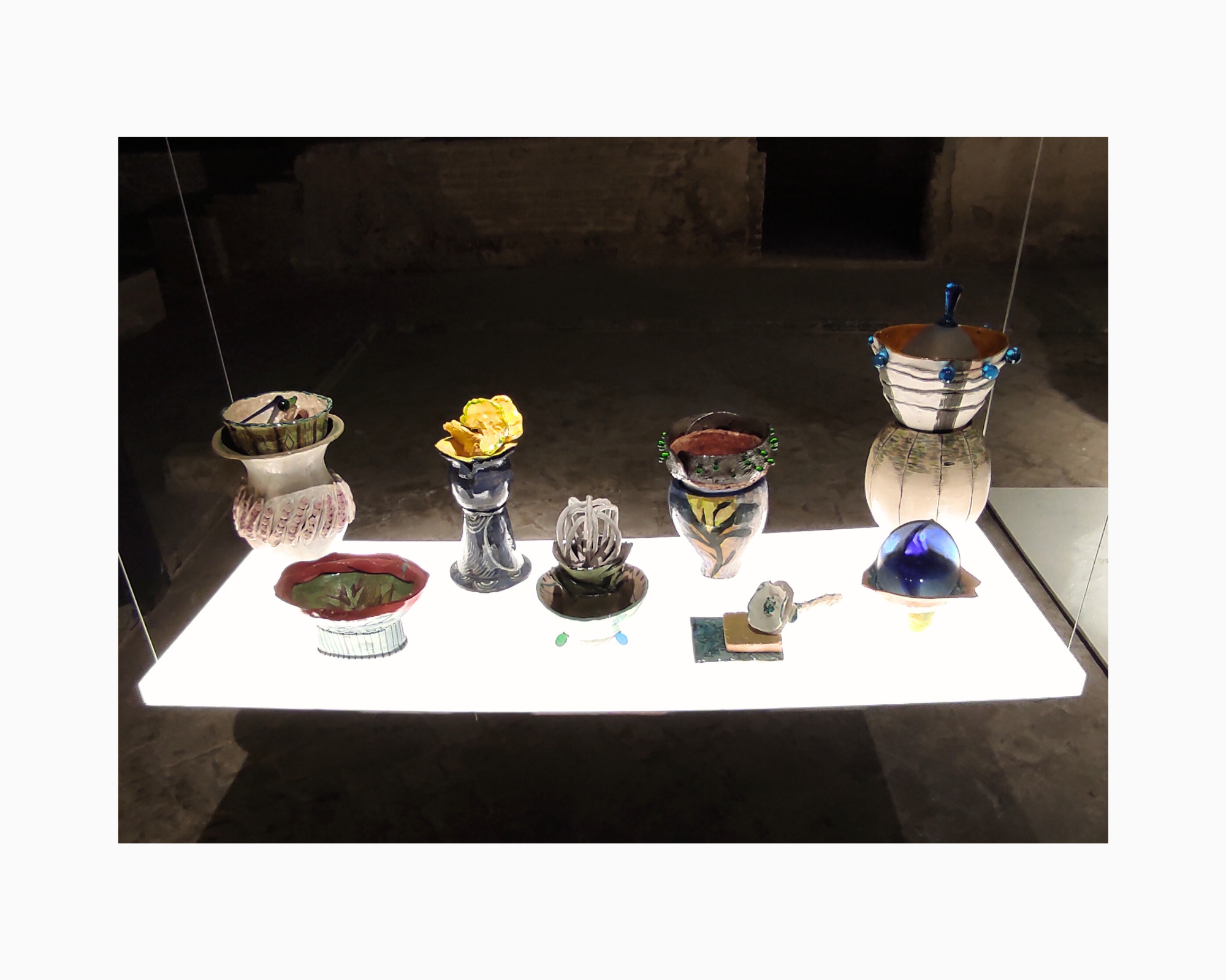 Concha Ybarra en “Maestros del Futuro. Artesanía y Diseño de Europa” exposición en el Castillo de San Jorge (Sevilla)